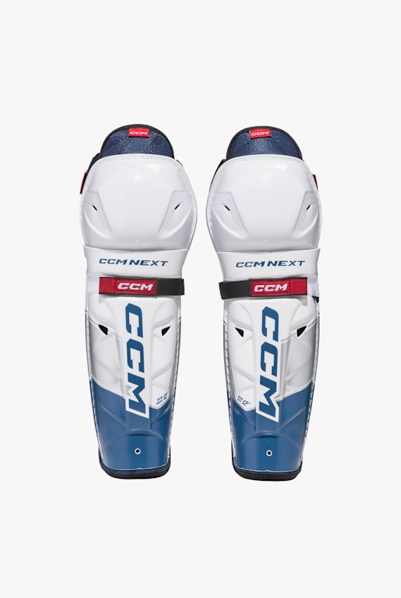 CCM NEXT Kinder Schienbeinschoner Weiss 27084 1