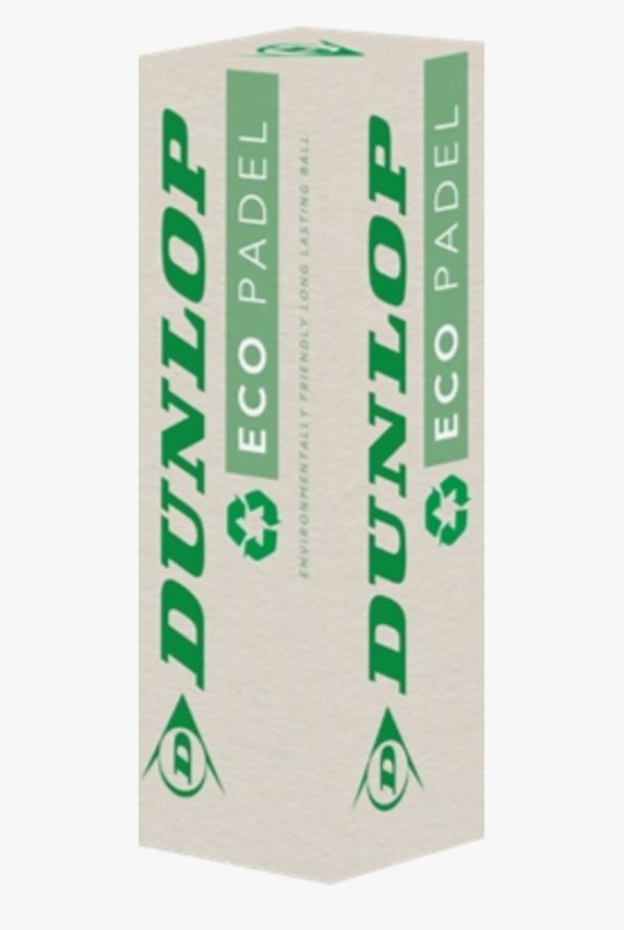 Dunlop 3-Pack Eco Padelball Gelb 27893 1