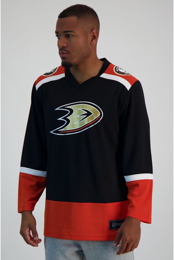 Fanatics Anaheim Ducks Replica maillot de hockey sur glace hommes 23/24 Noir 27445 1