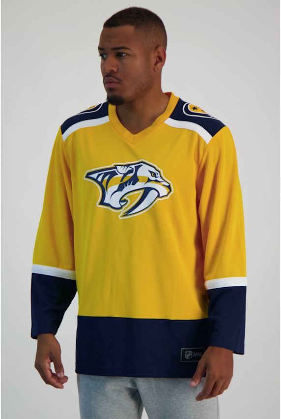 Fanatics Nashville Predators Replica maillot de hockey sur glace hommes 23/24 Jaune 27435 1