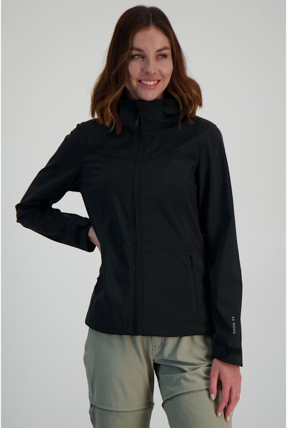 46 NORD Damen Softshelljacke Schwarz 28157 1