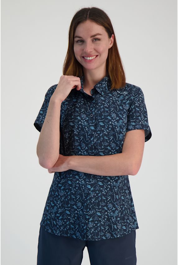 46 NORD Damen Wanderbluse Blau 28144 1