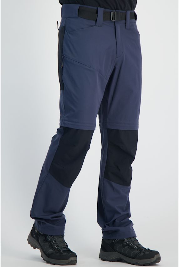 46 NORD Zip-Off Herren Wanderhose Blau 28202 1