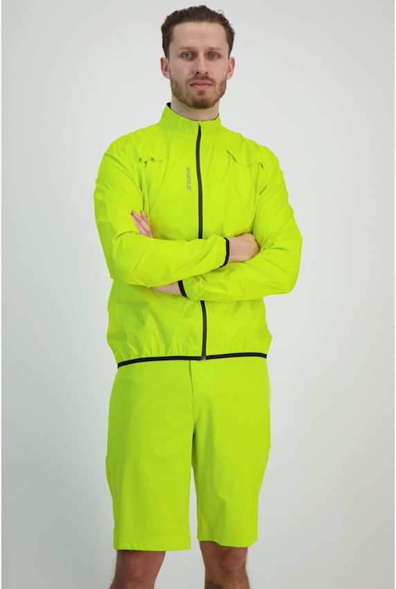 Stoke Basic Rain Herren Bikejacke Gelb 28423 1