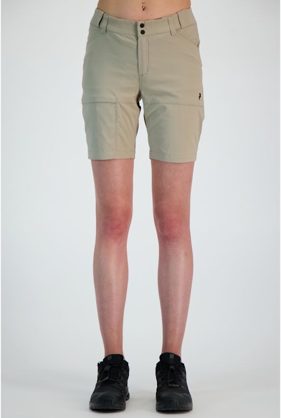 PEAK PERFORMANCE Iconiq short de randonnée femmes Beige 28484 1