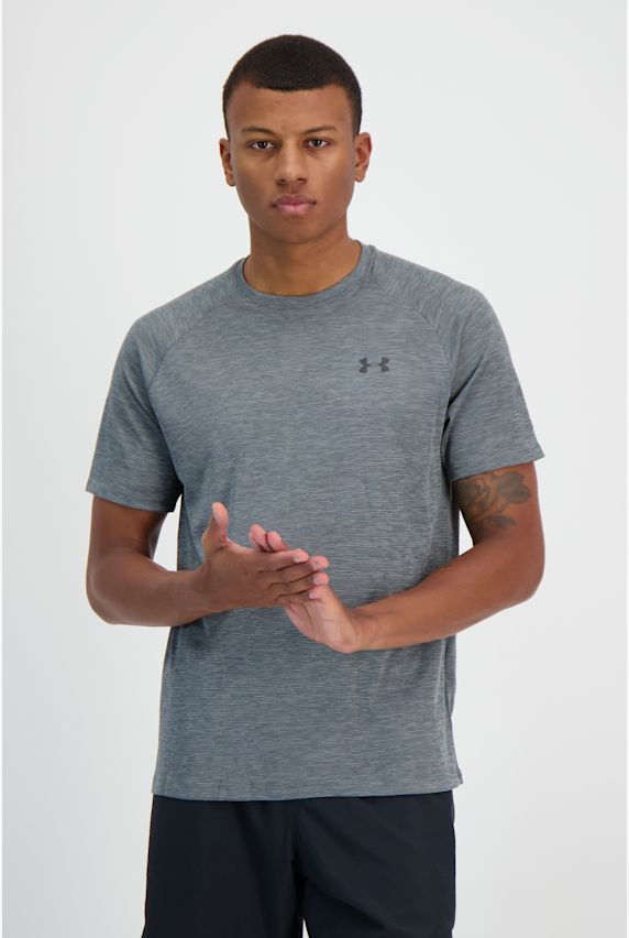 Under Armour UA Tech™ Textured t-shirt uomo Grigio 29030 1