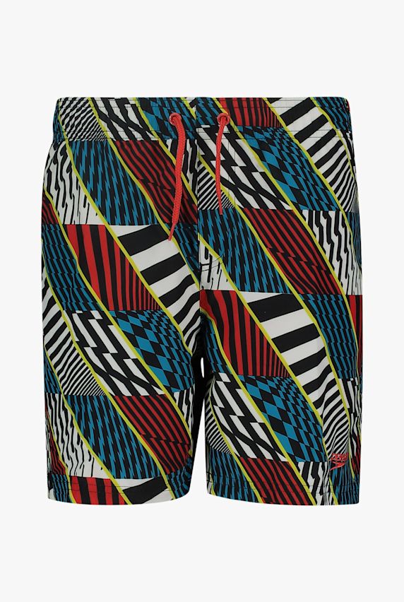 speedo Digital Printed 15 Inch Jungen Badeshort Blau 29096 1