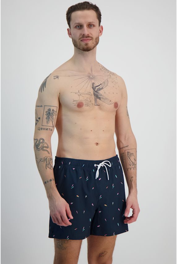 BEACH MOUNTAIN short de bain hommes Bleu 29527 1