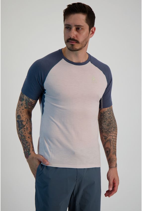 Odlo Ascent Performance Wool 125 Herren T-Shirt Grau 29842 1
