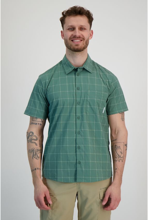 MAMMUT Trovat Trail Herren Wanderhemd Grün 30016 1