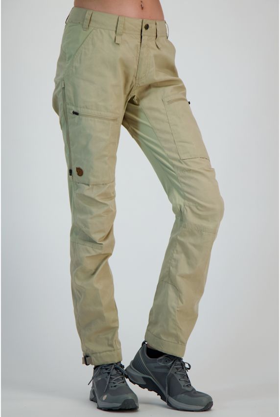 Fjällräven Abisko Lite Trekking Damen Wanderhose Beige 31076 1