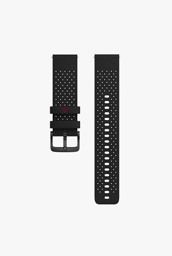Polar 22 mm S-L bracelet de montre Noir 30640 1