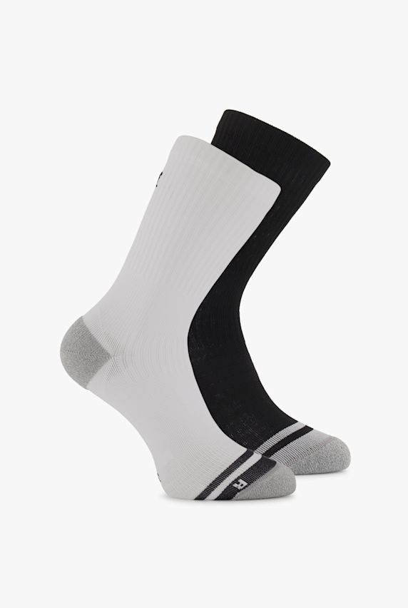 POWERZONE 2-Pack Crew 35-47 Runningsocken Schwarz 31046 1