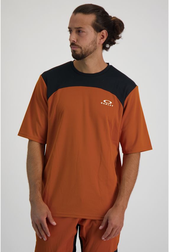 Oakley Free Ride maillot de bike hommes Orange 31147 1