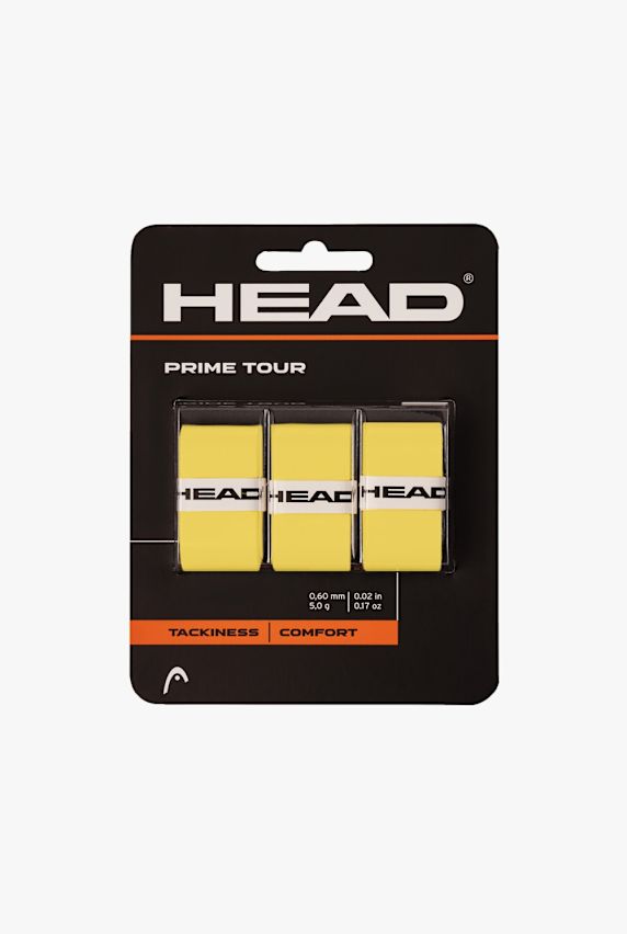 HEAD 3-Pack Prime Tour Overgrip Griffband Gelb 31249 1