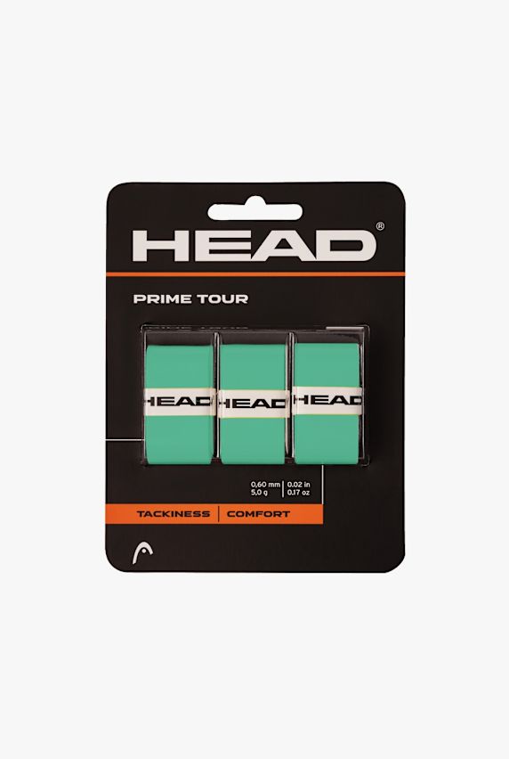 HEAD 3-Pack Prime Tour Overgrip Griffband Grün 31254 1