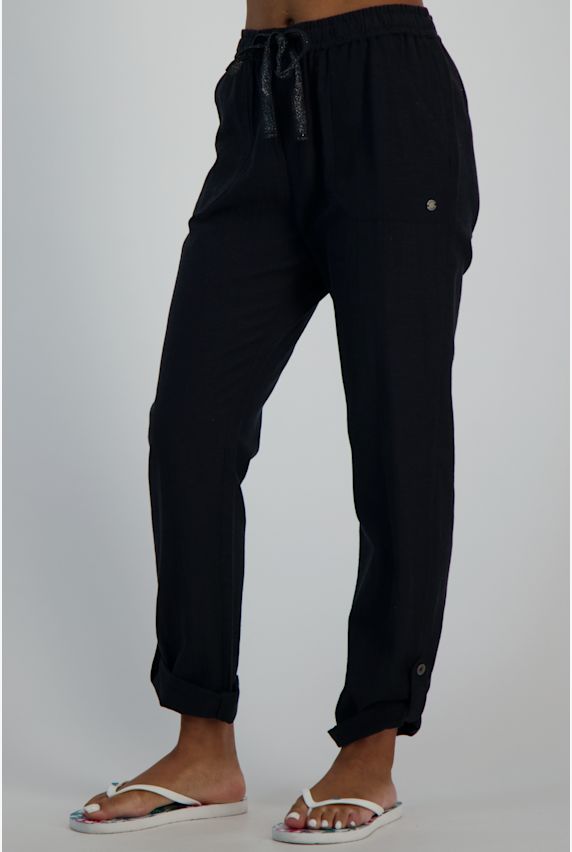 Roxy On The Seashore pantalon femmes Noir 31758 1