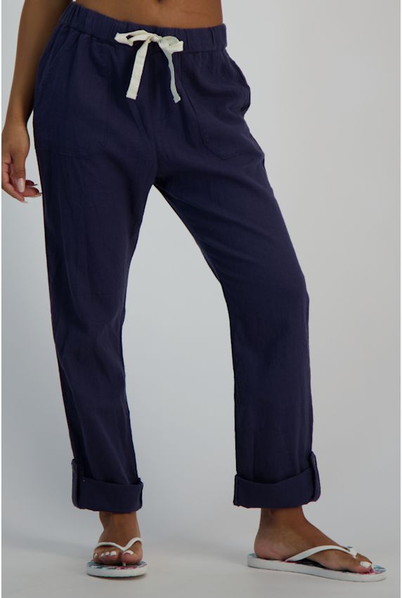 Roxy On The Seashore Damen Hose Blau 31768 1