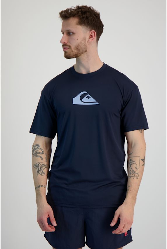 Quiksilver Everyday Surf SS 50+ Herren Lycra Shirt Blau 31872 1
