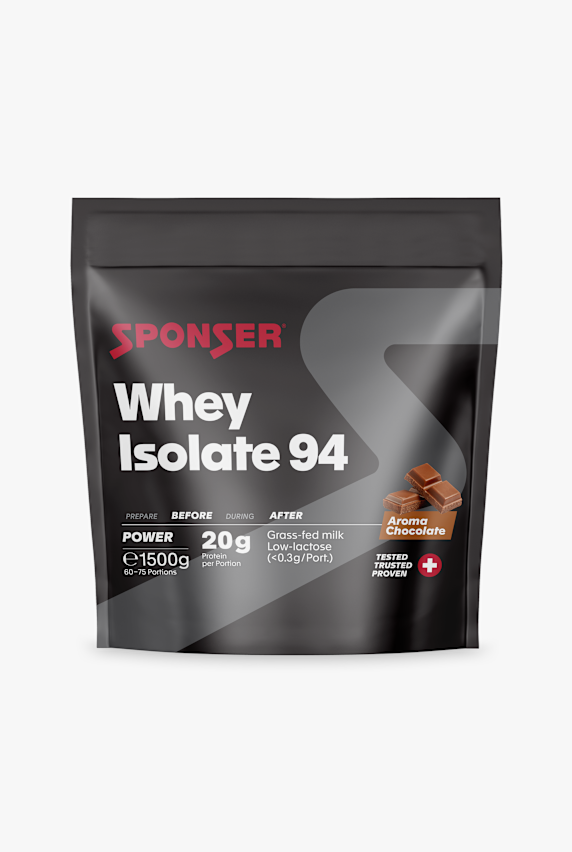 Sponser Whey Isolate 94 Chocolate 1500 g polvere proteica Marrone 31944 1