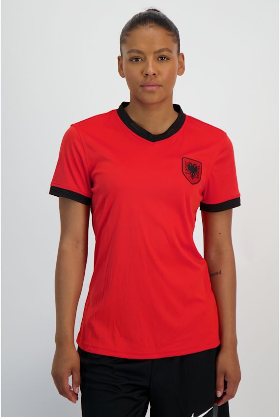 POWERZONE Albania Fan t-shirt donna Rosso 32028 1