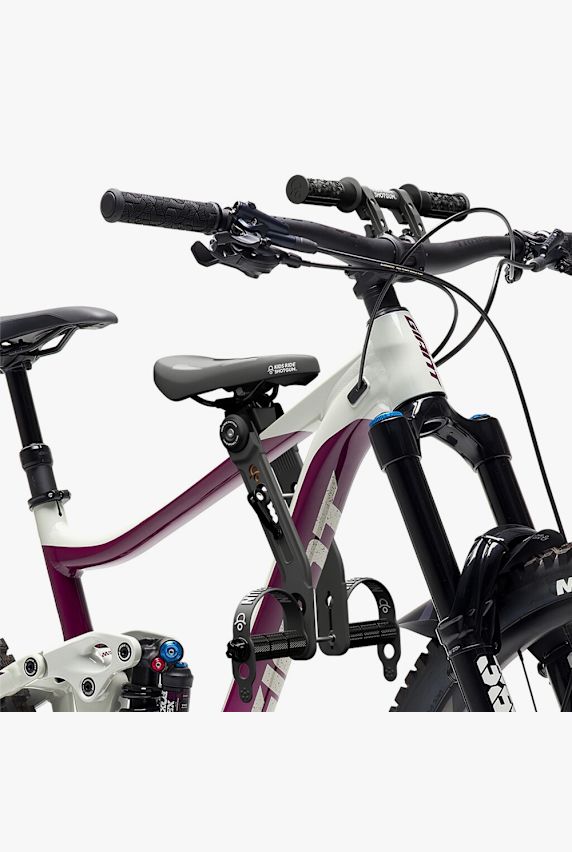 KIDS RIDE SHOTGUN Shotgun 2.0 seggiolino per bici + impugnatura Nero 32022 1