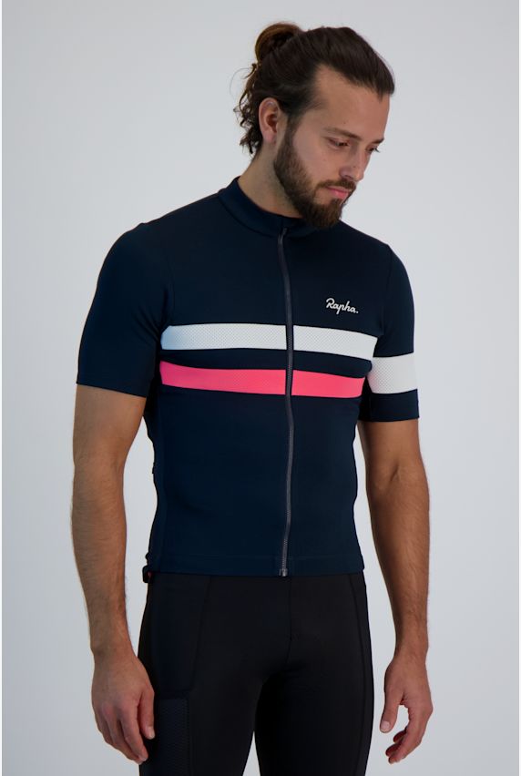 Rapha Brevet Herren Biketrikot Blau 32073 1