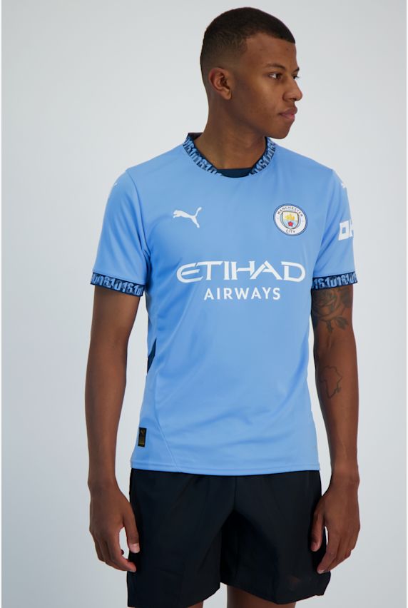 PUMA Manchester City Home Replica maglia da calcio uomo 24/25 Blu 32425 1