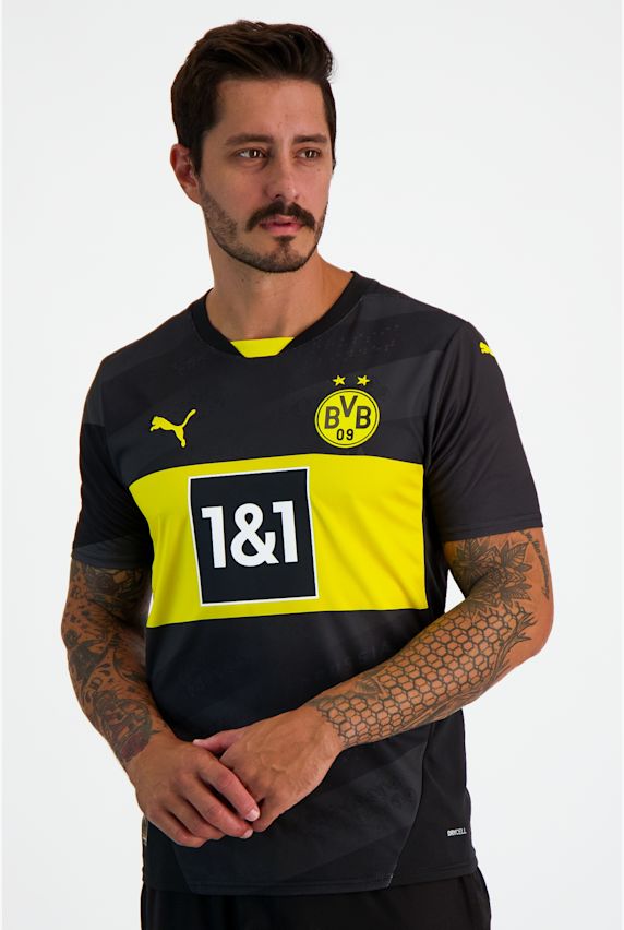 PUMA Borussia Dortmund Away Replica maillot de football hommes 24/25 Noir 32417 1