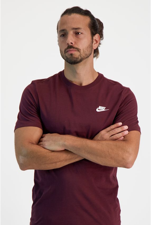 Nike Club t-shirt hommes Rouge 32687 1