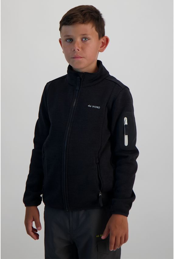 46 NORD Kinder Midlayer Schwarz 32860 1