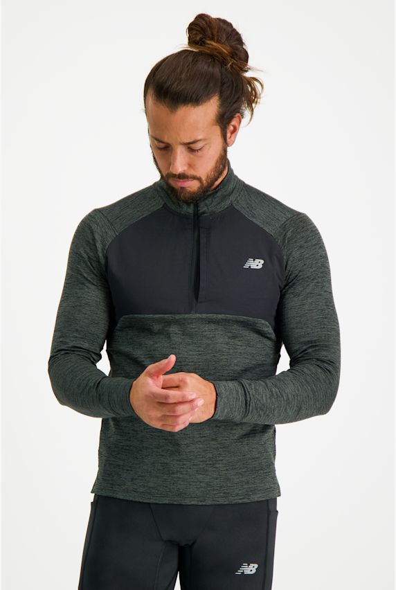 New Balance Athletics Grid longsleeve uomo Nero 33056 1