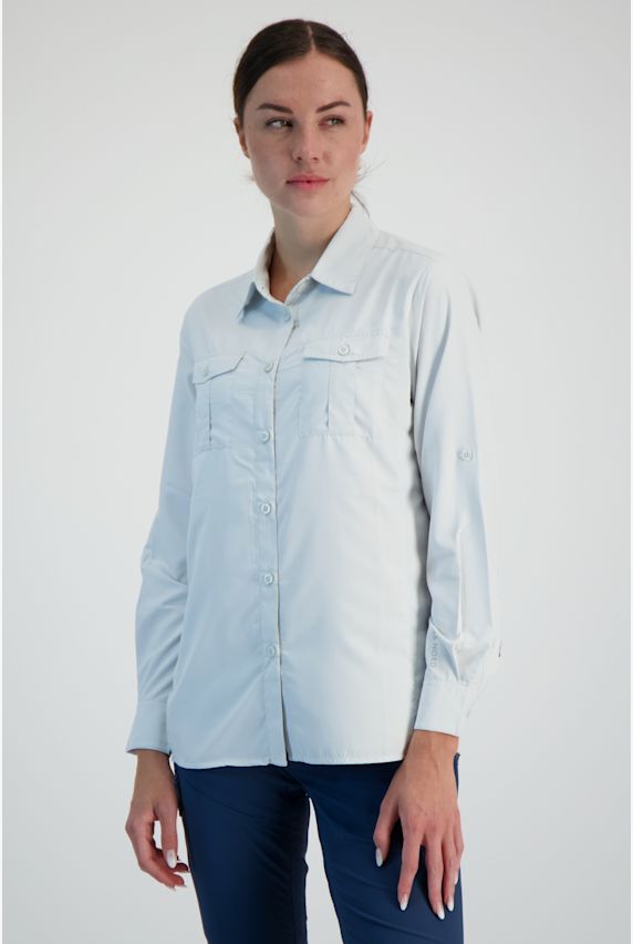 46 NORD Damen Wanderbluse Grau 33114 1