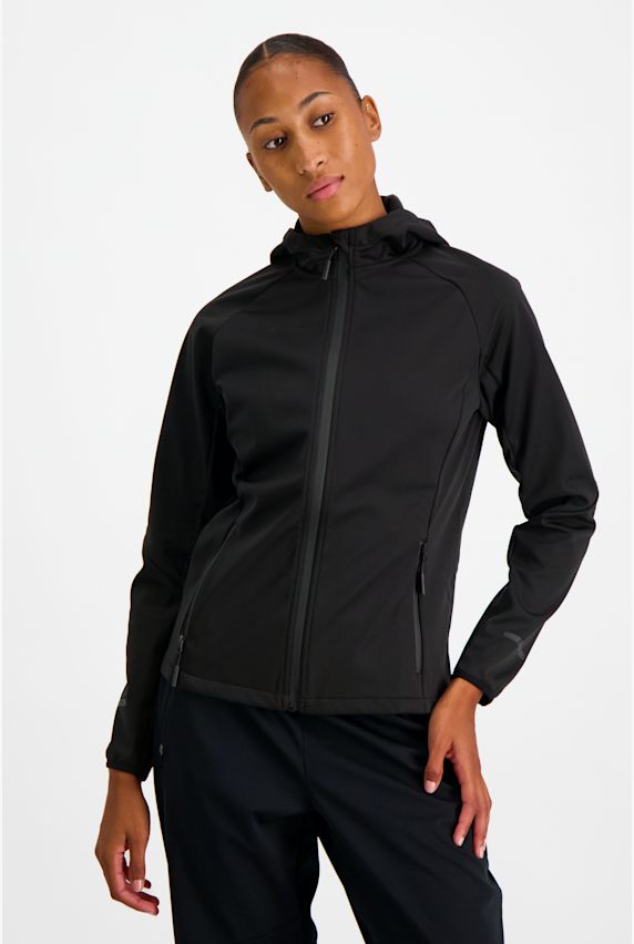 POWERZONE Softshell veste de course femmes Noir 33193 1