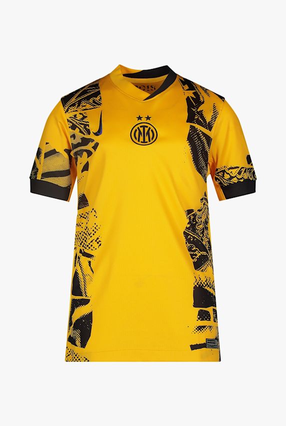 Nike Inter de Milan 3rd Replica maillot de football enfants 24/25 sans sponsor Jaune 33395 1