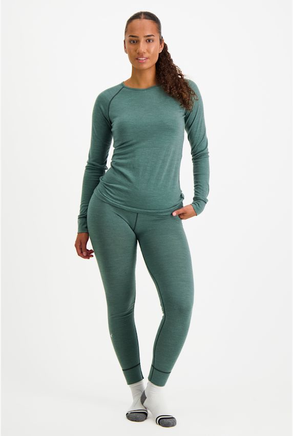 46 NORD Merino set de sous-vêtements thermiques femmes Vert 33742 1