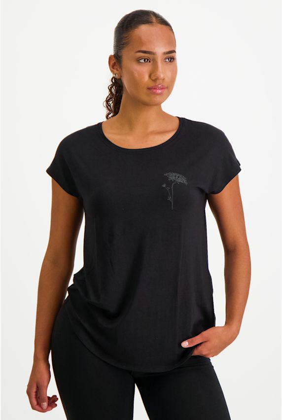 POWERZONE Damen T-Shirt Schwarz 33782 1
