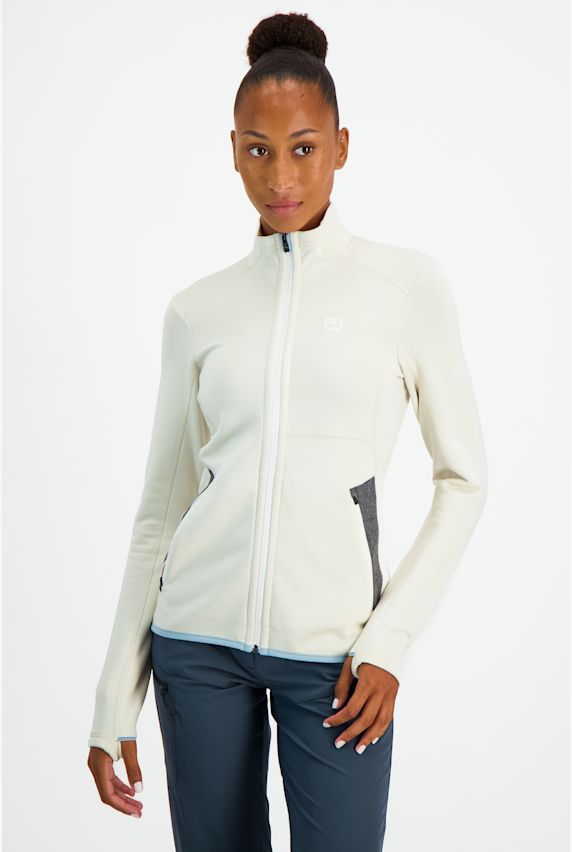 Ortovox Fleece midlayer femmes Blanc 34235 1