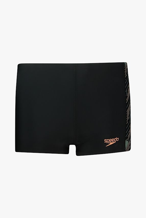 speedo HyperBoom Panel Jungen Badehose Schwarz 34328 1