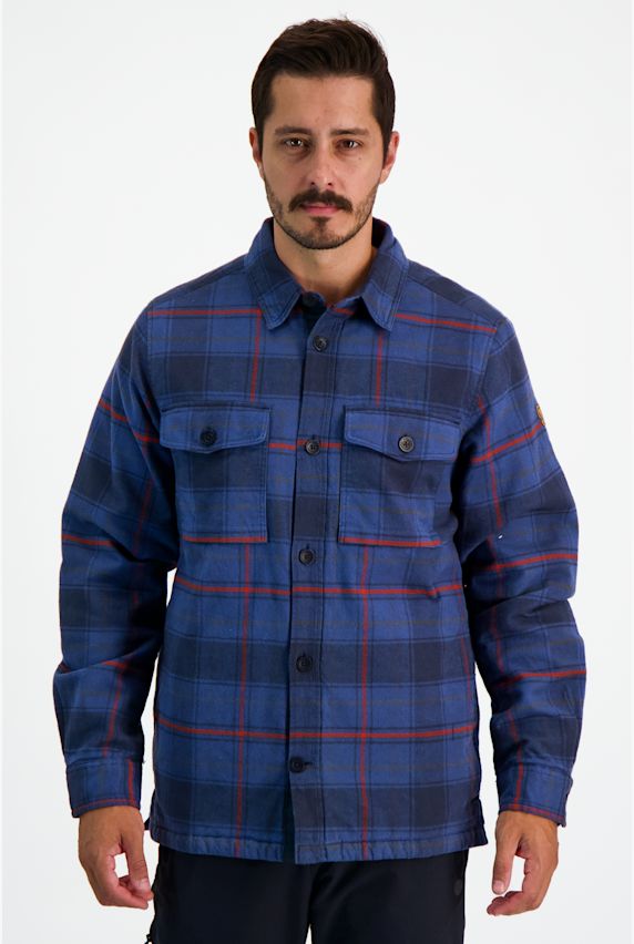 Fjällräven Övik Lite Padded Herren Hemd Blau 34592 1