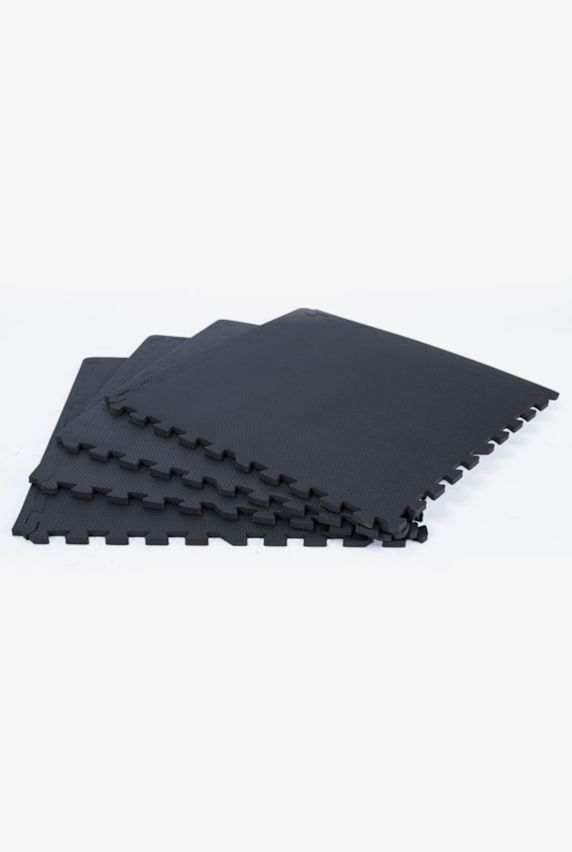 Gymstick 4-Pack tapis de protection du sol Noir 34608 1