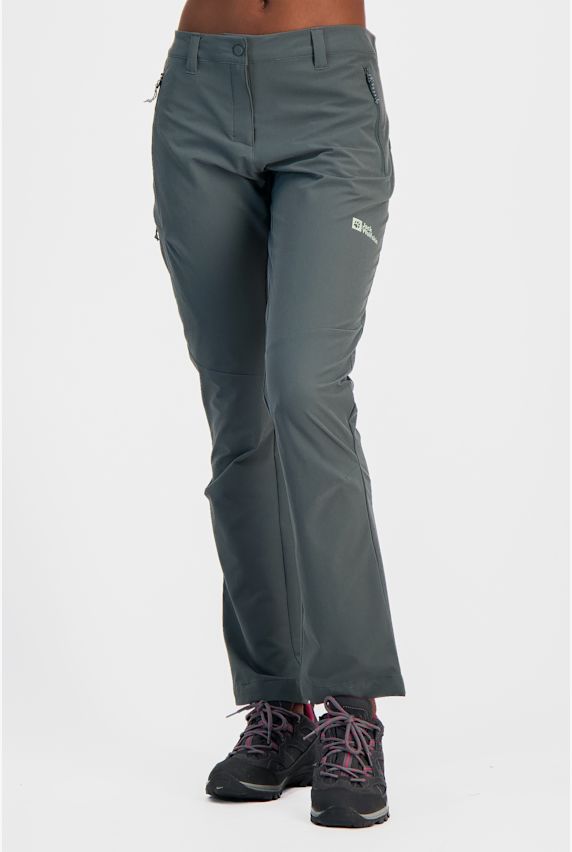 Jack Wolfskin Holdsteig Damen Wanderhose Grau 34680 1