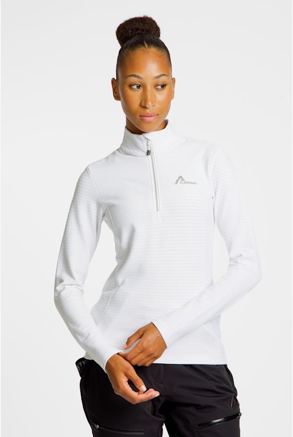 ALBRIGHT St.Anton Damen Midlayer Weiss 34725 1