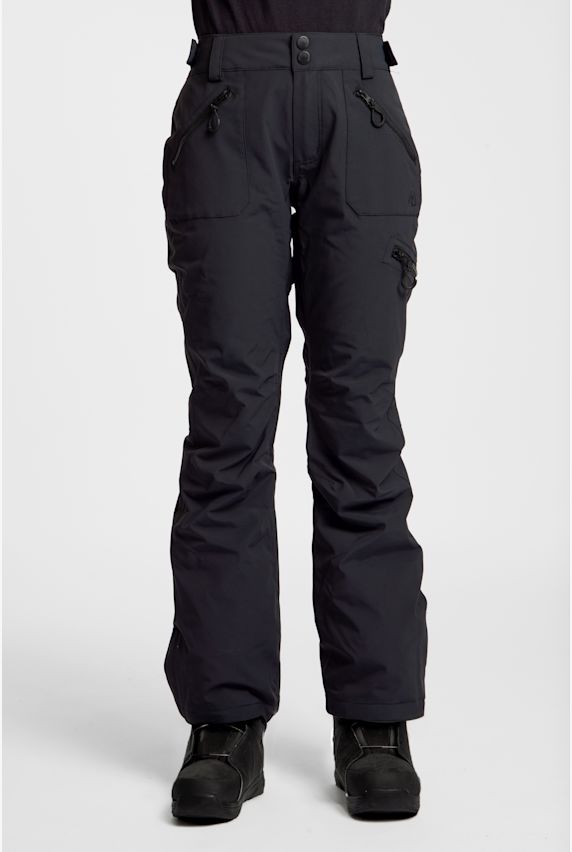 BEACH MOUNTAIN pantaloni da snowboard donna Nero 34749 1