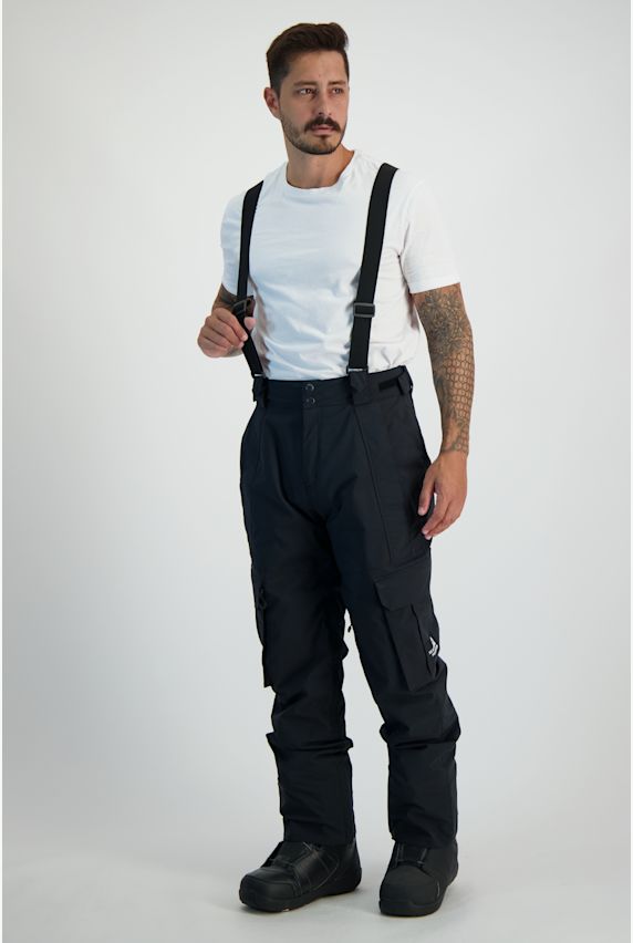 BEACH MOUNTAIN pantalon de snowboard hommes Noir 34764 1