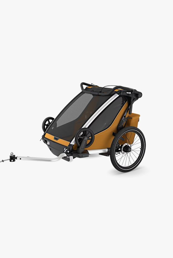 Thule Chariot Sport 2 double rimorchio bicicletta Giallo 34899 1
