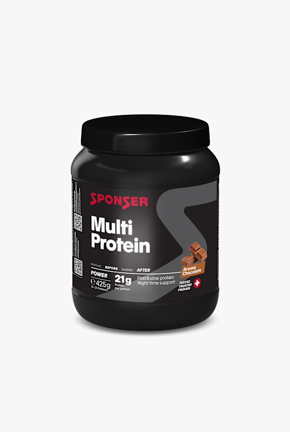 Sponser Multi Protein Chocolate 425 g Proteinpulver Braun 34941 1