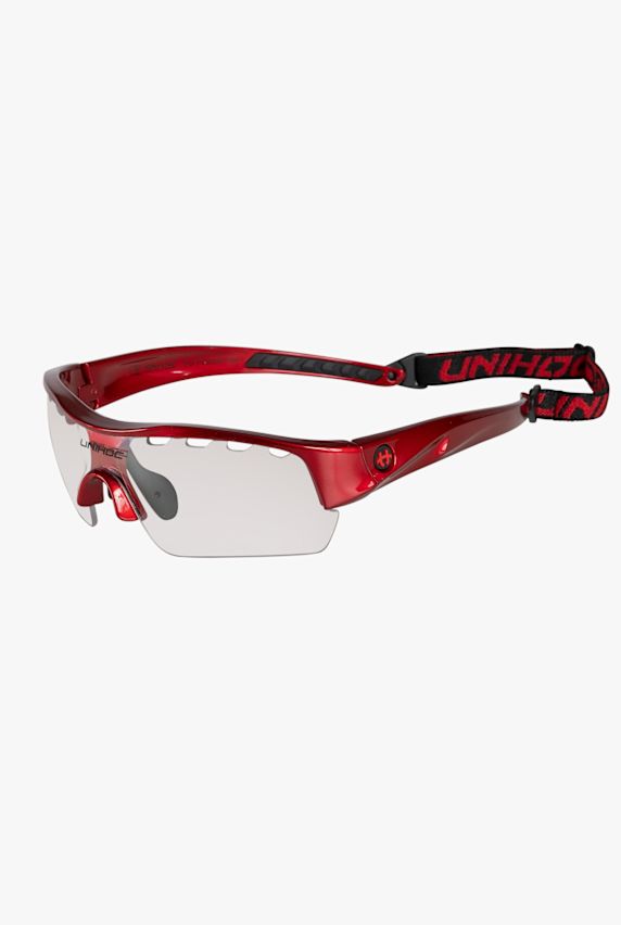 Unihoc Victory occhiali da unihokey bambini Rosso 35054 1