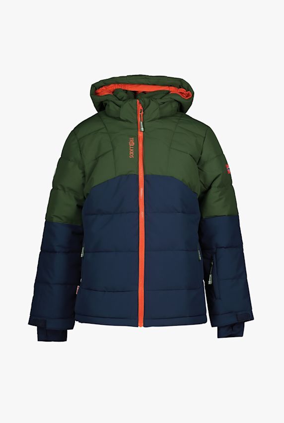 Trollkids Gryllefjord Kinder Winterjacke Blau 35115 1