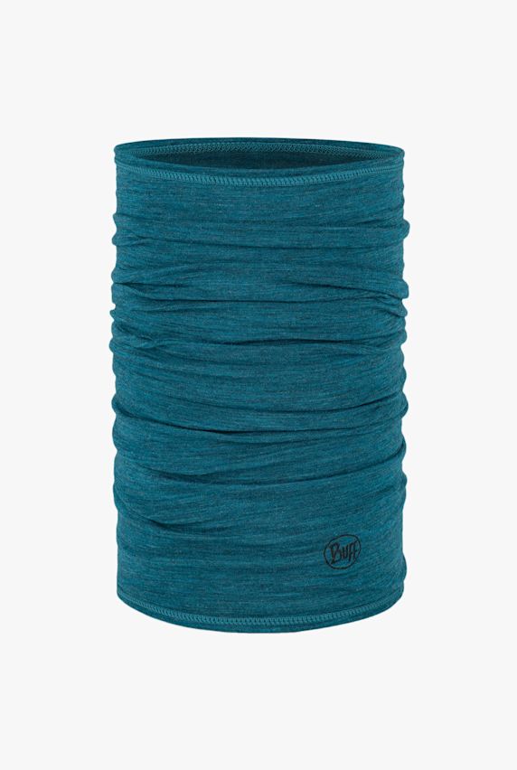 Buff Lightweight Merino Neckwarmer Türkis 35194 1